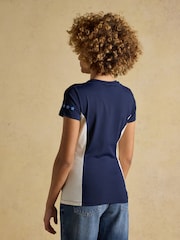 Joules Navy Official Badminton Horse Trials Active Top - Image 2 of 8