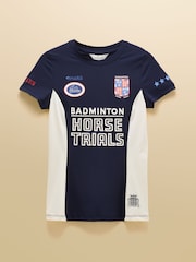 Joules Navy Official Badminton Horse Trials Active Top - Image 8 of 8