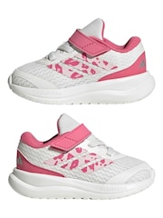 adidas White Runfalcon 6 El Trainers - Image 7 of 9