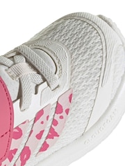adidas White Runfalcon 6 El Trainers - Image 8 of 9