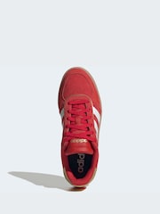 紅色 - adidas Breaknet 時尚運動鞋 - 圖片 4/8