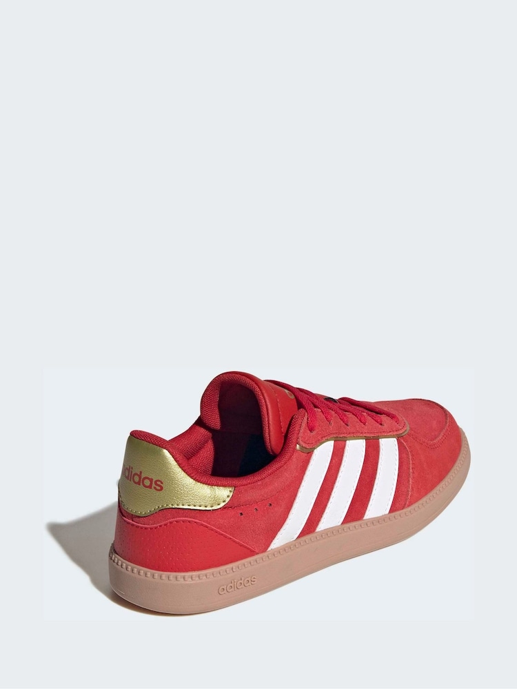 紅色 - adidas Breaknet 時尚運動鞋 - 圖片 8/8 紅色 - adidas Breaknet 時尚運動鞋 - 圖片 8/8