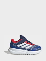 adidas Blue Runfalcon Spider-Man El Trainers - Image 3 of 9