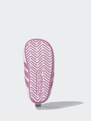 adidas White Grand Court Crib Trainers - Image 12 of 12
