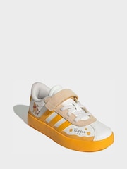 adidas White VL Court Winnie The Pooh Trainers - Image 1 of 8