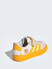 adidas White VL Court Winnie The Pooh Trainers - Image 4 of 8
