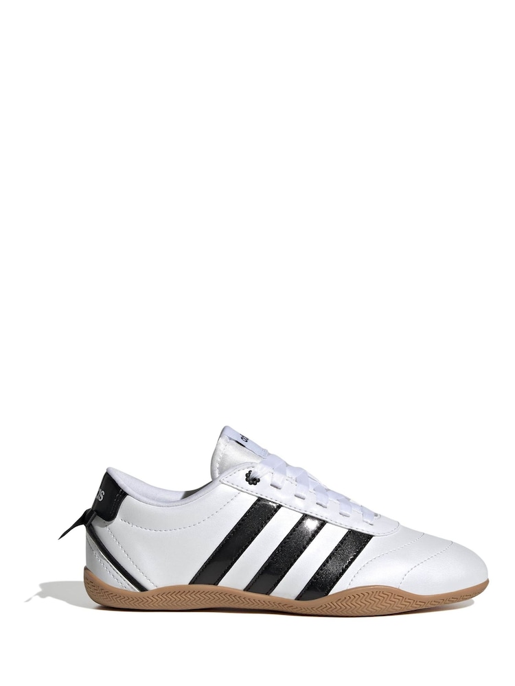 adidas White Grand Court Trainers - Image 1 of 9