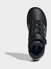 adidas Black Grand Court 3.0 El Trainers - Image 5 of 9