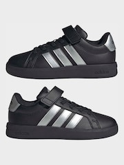 adidas Black Grand Court 3.0 El Trainers - Image 7 of 9