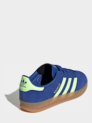 adidas Originals Blue Gazelle Indoor Shoes - Image 2 of 10