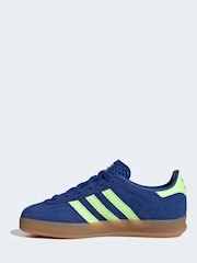 adidas Originals Blue Gazelle Indoor Shoes - Image 4 of 10