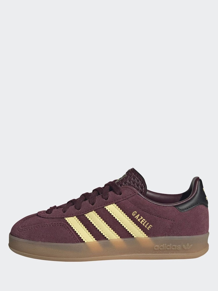 Vermelho - Tênis Adidas Original Gazelle Indoor - Imagem 2 de 9