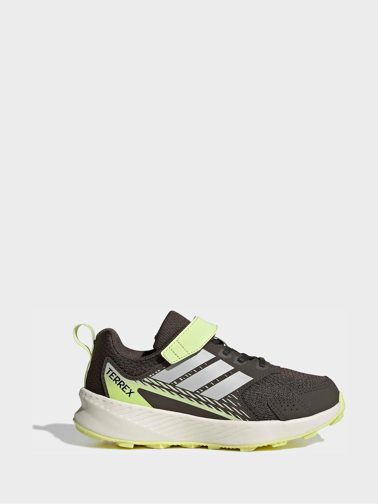 adidas Green Terrex Tracefinder Kids Trainers - Image 1 of 8