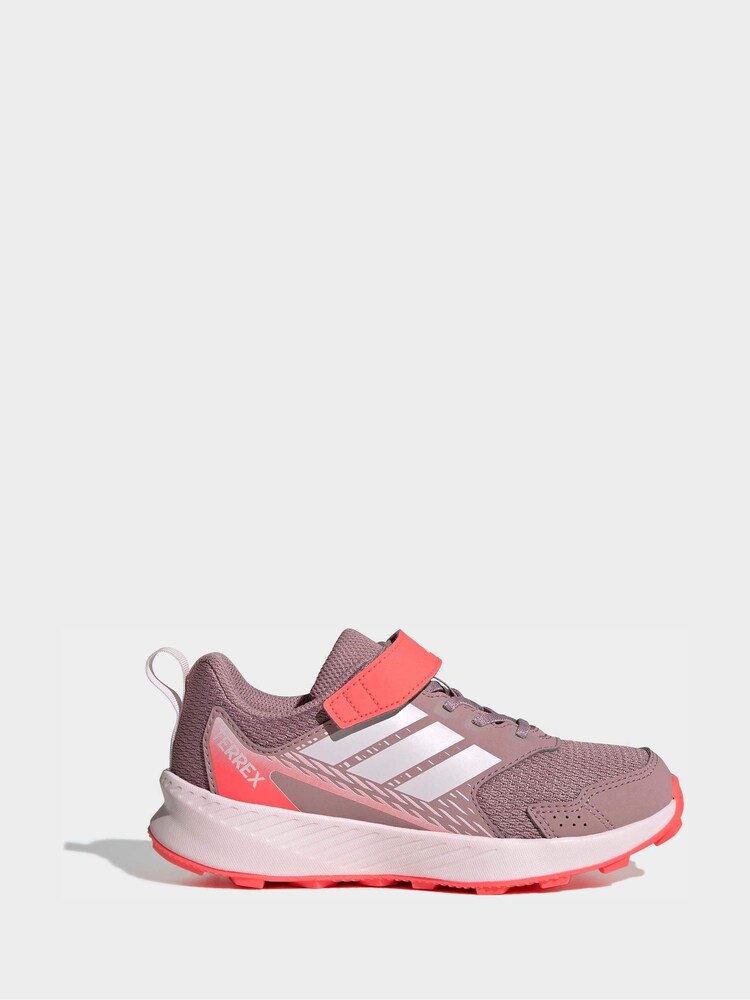 adidas Purple Terrex Tracefinder Kids Trainers - Image 1 of 8
