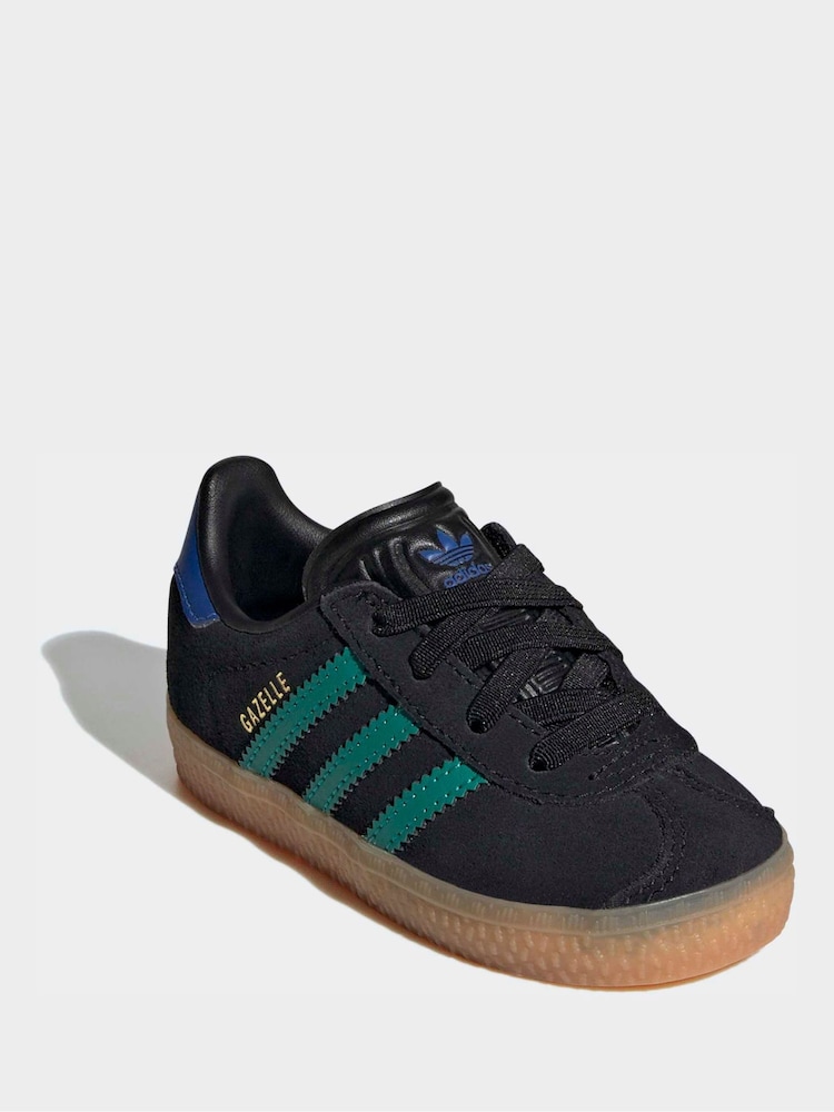 adidas Originals Black Gazelle Cfeli Trainers - Image 1 of 8 adidas Originals Black Gazelle Cfeli Trainers - Image 1 of 8