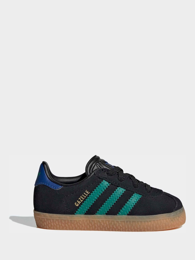 adidas Originals Black Gazelle Cfeli Trainers - Image 2 of 8 adidas Originals Black Gazelle Cfeli Trainers - Image 2 of 8