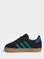 adidas Originals Black Gazelle Cfeli Trainers - Image 3 of 8