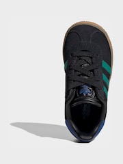adidas Originals Black Gazelle Cfeli Trainers - Image 5 of 8
