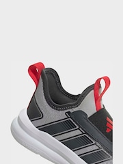 adidas Grey/Red Tensaur Comfort Trainers - Image 7 of 9
