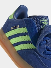 adidas Originals Blue Gazelle Indoor Trainers - Image 9 of 9