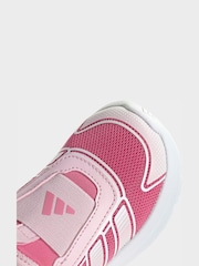 adidas Pink Tensaur Comfort 2 AC Trainers - Image 6 of 9