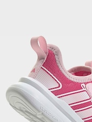 adidas Pink Tensaur Comfort 2 AC Trainers - Image 7 of 9