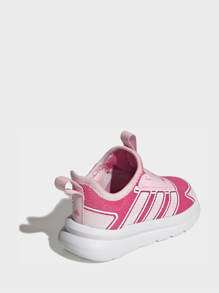 adidas Pink Tensaur Comfort 2 AC Trainers - Image 9 of 9 adidas Pink Tensaur Comfort 2 AC Trainers - Image 9 of 9