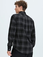 Casual Friday Black CFSIGVARD Checked Long Sleeve Shirt - Image 2 of 8