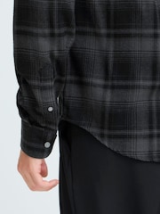 Casual Friday Black CFSIGVARD Checked Long Sleeve Shirt - Image 5 of 8