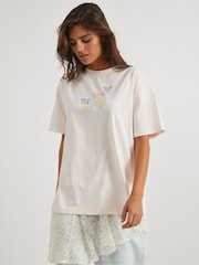 Skinnydip Pink Disney A Dream Is A Wish Your Heart Makes T-Shirt - Image 1 of 4