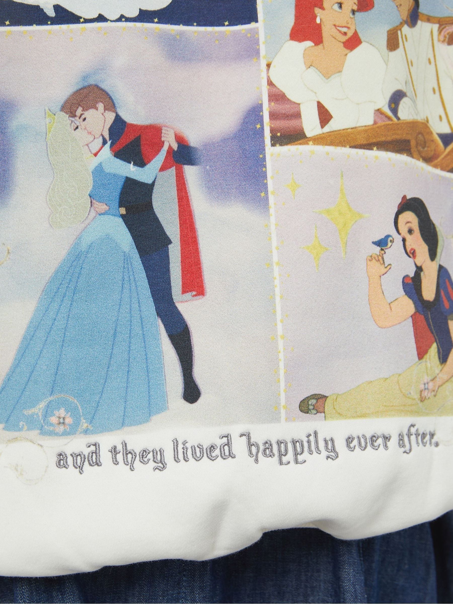 Buy Skinnydip Cream Disney Classics Poster Sweatshirt from the