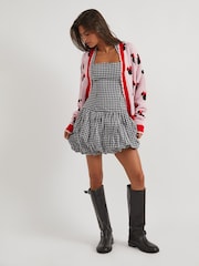 Skinnydip Pink Disney Minnie Mouse Heart Knitted Cardigan - Image 1 of 5