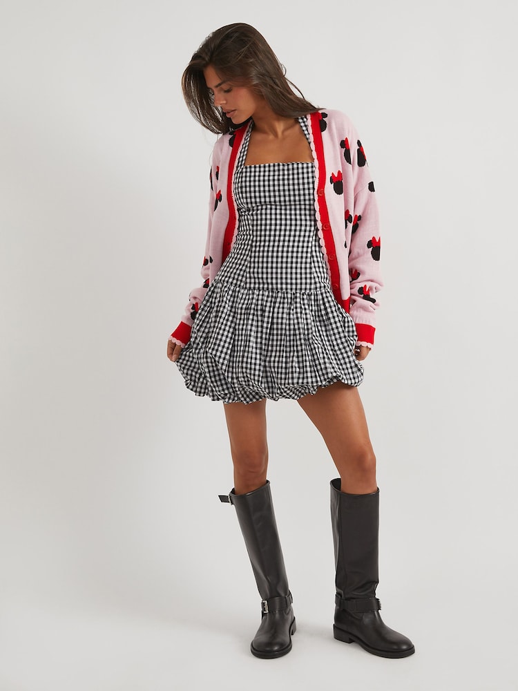 Skinnydip Disney Minnie Mouse Heart Knitted Cardigan - תמונה 1 מתוך 5 Skinnydip Disney Minnie Mouse Heart Knitted Cardigan - תמונה 1 מתוך 5