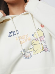 Skinnydip White Disney Winnie the Pooh Picnic Hoodie - Image 3 of 5