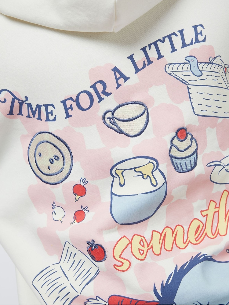 Skinnydip White Disney Winnie the Pooh Picnic Hoodie - Image 5 of 5