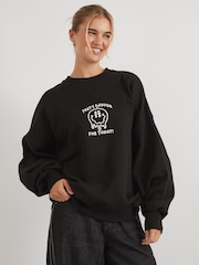 Skinnydip Grey That's Enough For Today Sweatshirt - Image 2 of 4