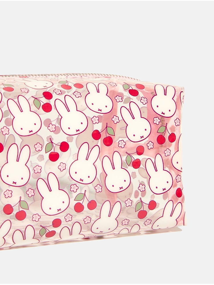 Skinnydip Pink Miffy x Skinnydip Pink Flower Makeup Bag - Image 5 of 5