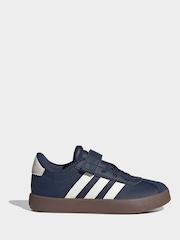 adidas Navy Blue Vl Court 3.0 Trainers - Image 1 of 9