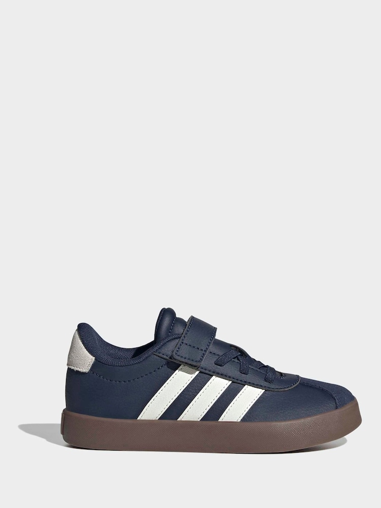 adidas Navy Blue Vl Court 3.0 Trainers - Image 1 of 9 adidas Navy Blue Vl Court 3.0 Trainers - Image 1 of 9