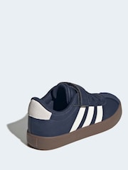 adidas Navy Blue Vl Court 3.0 Trainers - Image 4 of 9