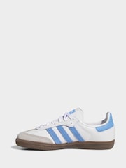 adidas Originals White Samba OG Kids Trainers - Image 2 of 8
