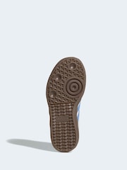 adidas Originals White Samba OG Kids Trainers - Image 6 of 8