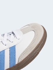 adidas Originals White Samba OG Kids Trainers - Image 7 of 8
