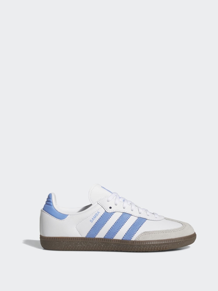 adidas Originals White Samba OG C Trainers - Image 1 of 8 adidas Originals White Samba OG C Trainers - Image 1 of 8