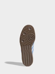 adidas Originals White Samba OG C Trainers - Image 4 of 8