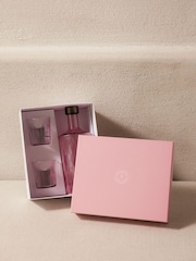 Paveau Set of 2 Pink Cable Water Bottle And Glasses Gift Box - Image 1 of 1