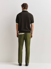NN.07 Green Gustav Full Zip Knit Shirt - Image 4 of 6