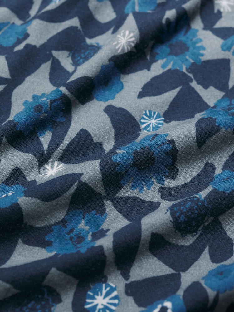 Seasalt Cornwall Blue 3/4 Barnoon Top - Image 5 of 5 Seasalt Cornwall Blue 3/4 Barnoon Top - Image 5 of 5