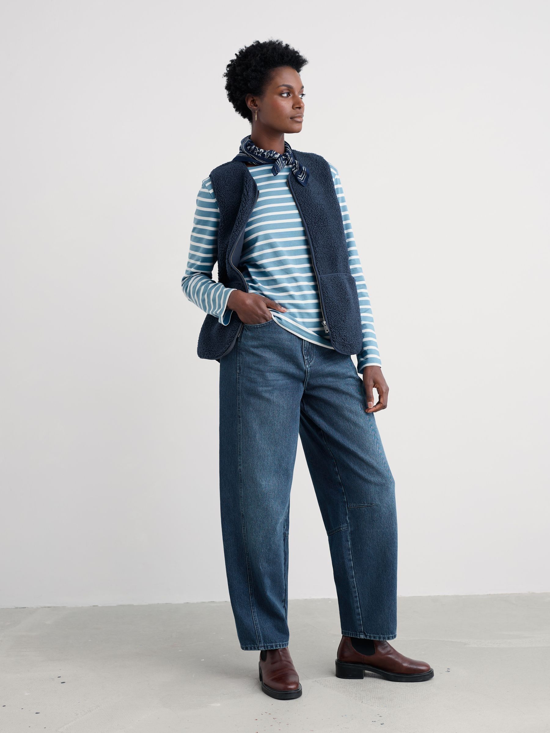 Buy Seasalt Cornwall Blue Sea Buckthorne Gilet from Next Australia