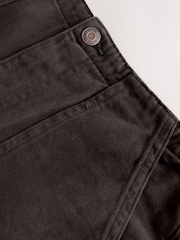 Schokoladenbraun - Utility-Jeans mit weitem Bein - Bild 8 von 8